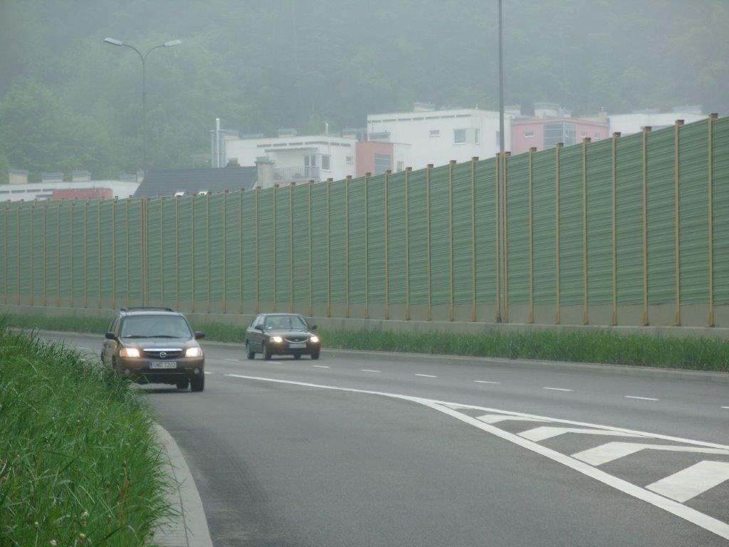Ekrany akustyczne Trasa Kwiatkowskiego Gdynia [2007]