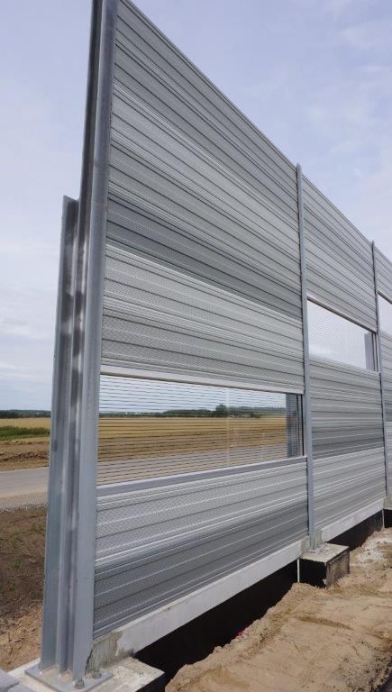 Ekrany akustyczne A5 Kowno-Mariampol-Suwalki reconstruction -VIA BALTICA Lithuania