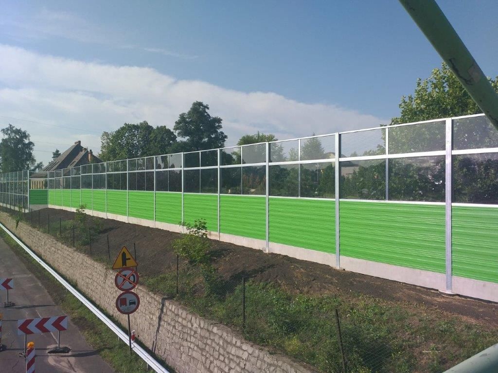 Ekrany akustyczne DK 1 Wrzosowa