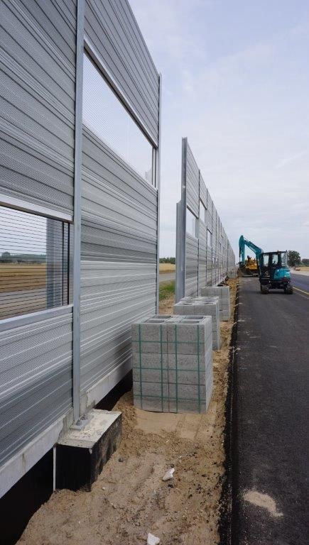 Ekrany akustyczne A5 Kowno-Mariampol-Suwalki reconstruction -VIA BALTICA Lithuania