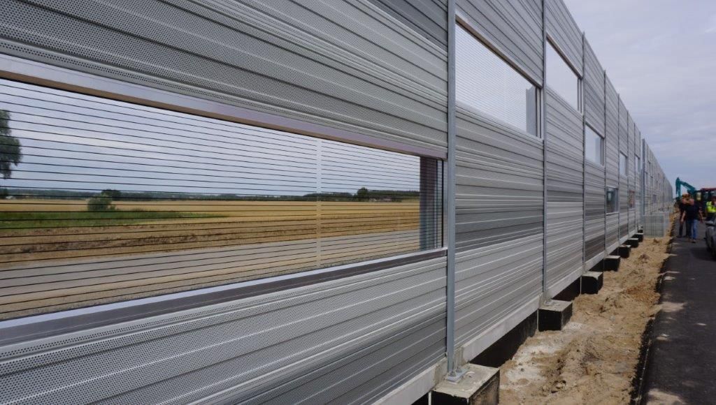 Ekrany akustyczne A5 Kowno-Mariampol-Suwalki reconstruction -VIA BALTICA Lithuania