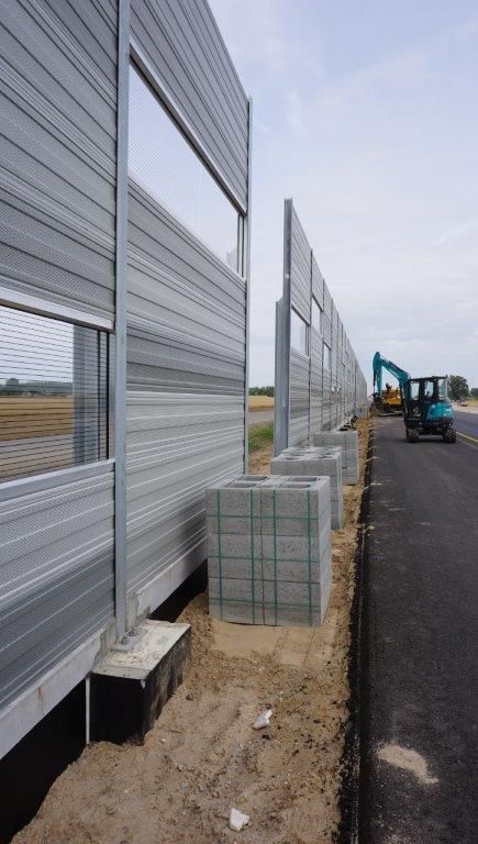Ekrany akustyczne A5 Kowno-Mariampol-Suwalki reconstruction -VIA BALTICA Lithuania