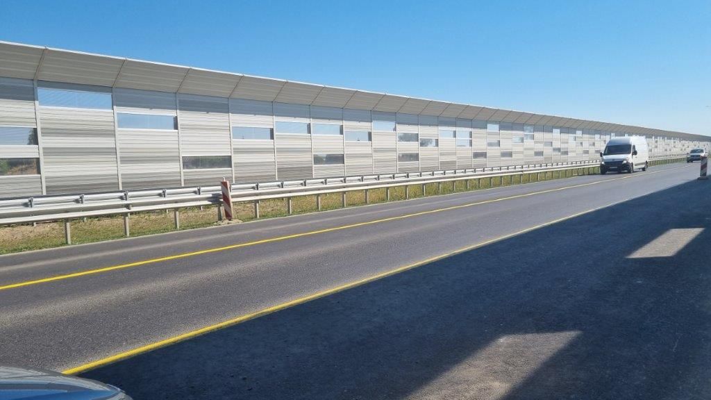 Ekrany akustyczne A5 Kowno-Mariampol-Suwalki reconstruction -VIA BALTICA Lithuania